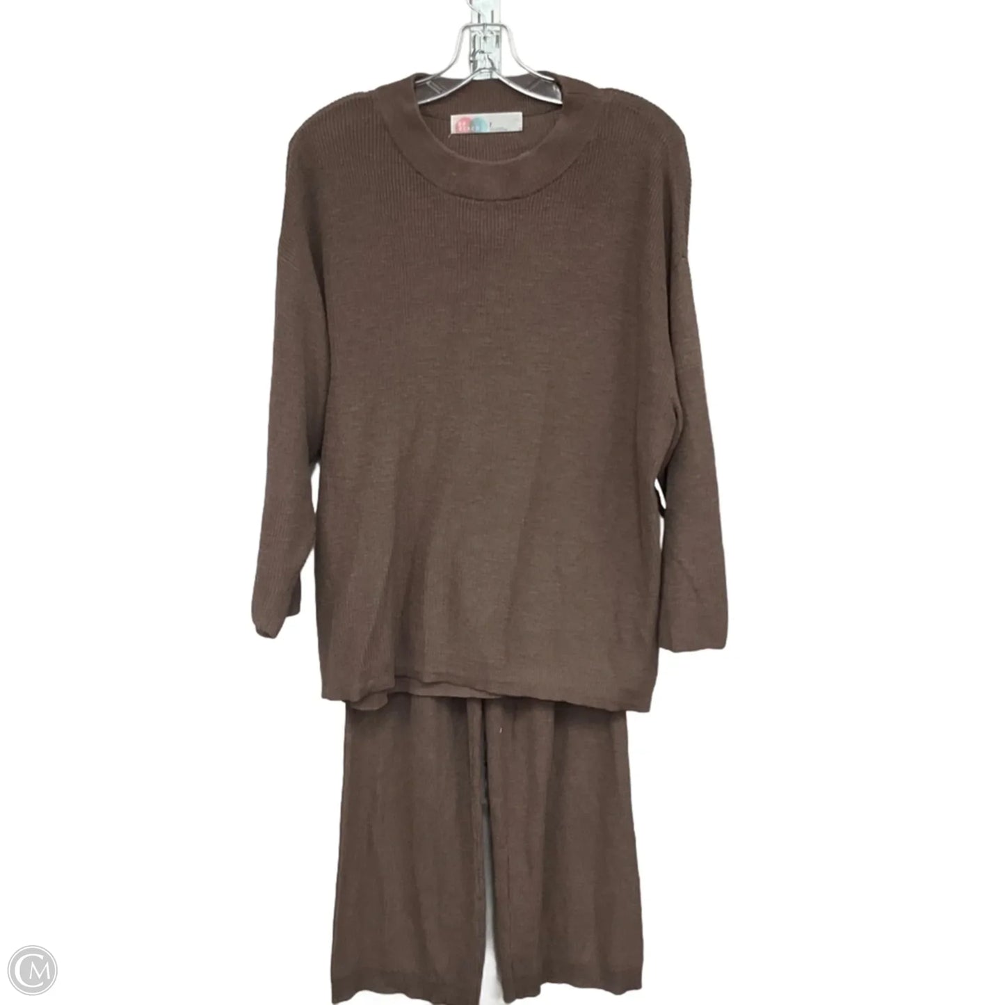Pants Suit 2pc By Free People In Brown, Size: S