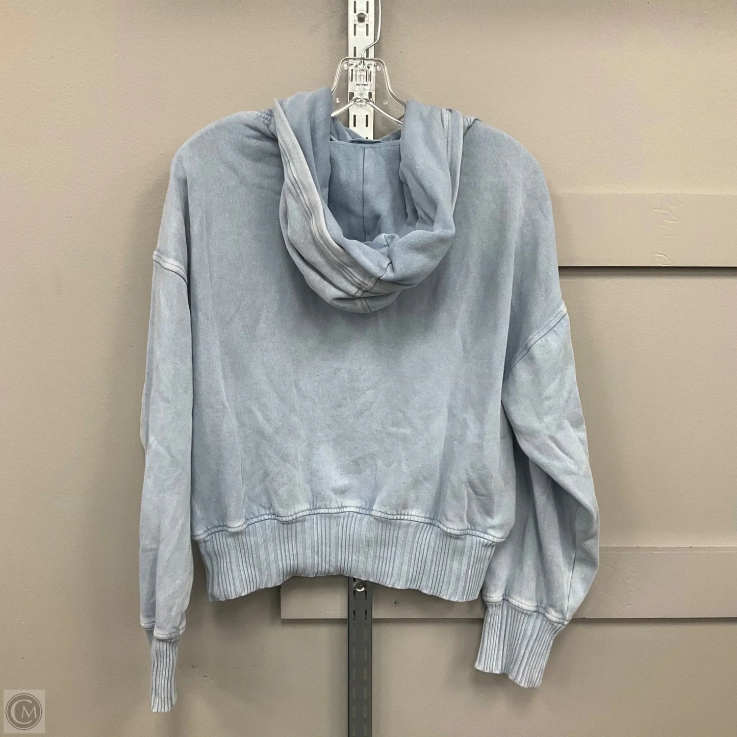 Sweatshirt Hoodie By Aerie In Blue, Size: M