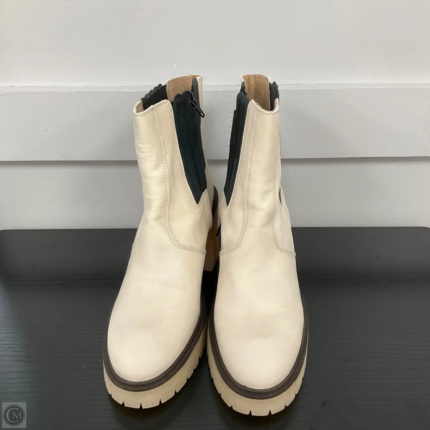 Boots Combat By Free People In Cream, Size: 9