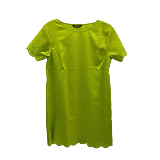 Green Dress Casual Short Shein, Size Xs