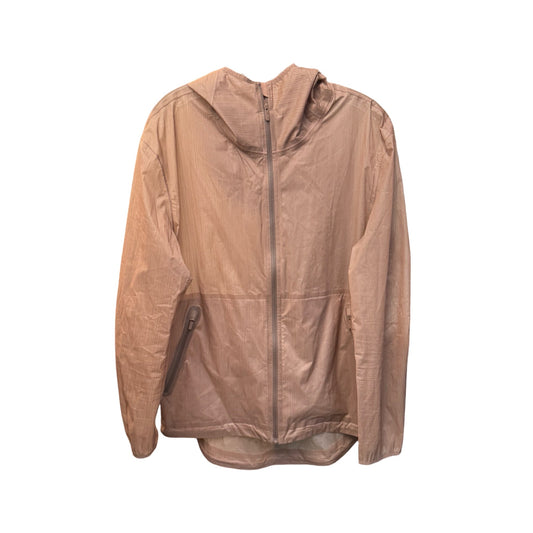 Jacket Windbreaker By Lululemon In Brown, Size: 8