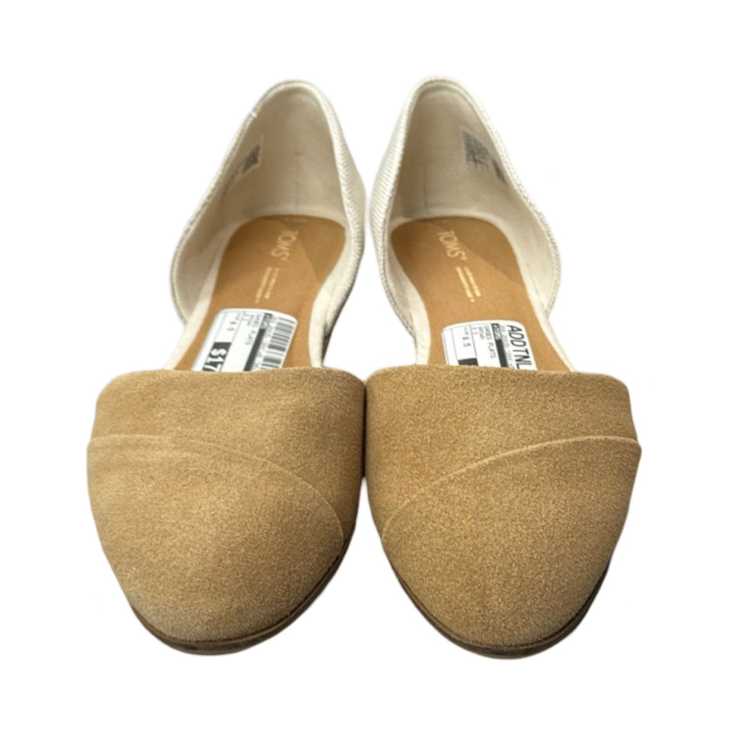 Shoes Flats By Toms In Brown, Size: 8.5