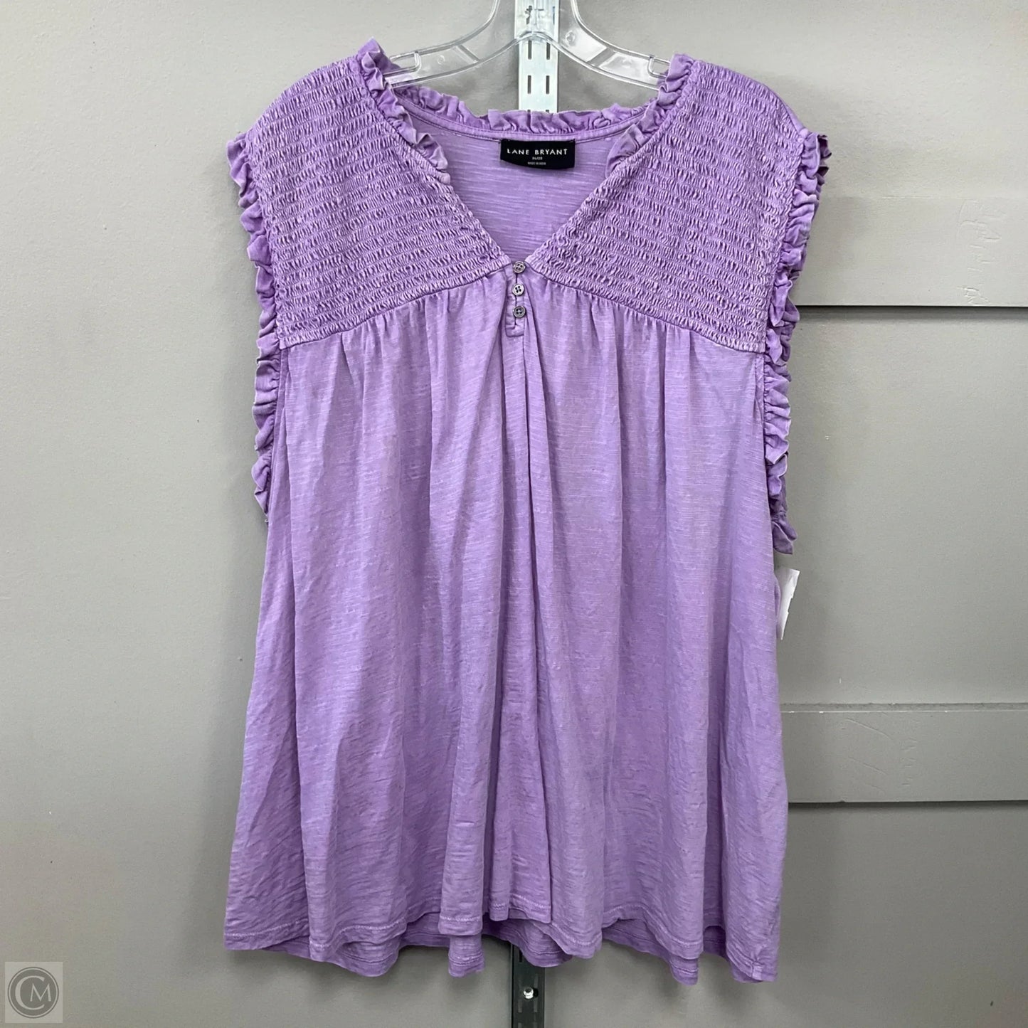 Top Sleeveless By Lane Bryant In Purple, Size: 26