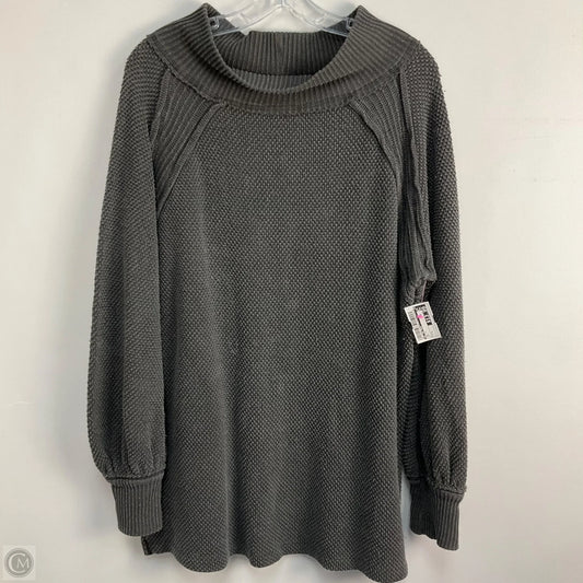 Top Long Sleeve By We The Free In Grey, Size: S