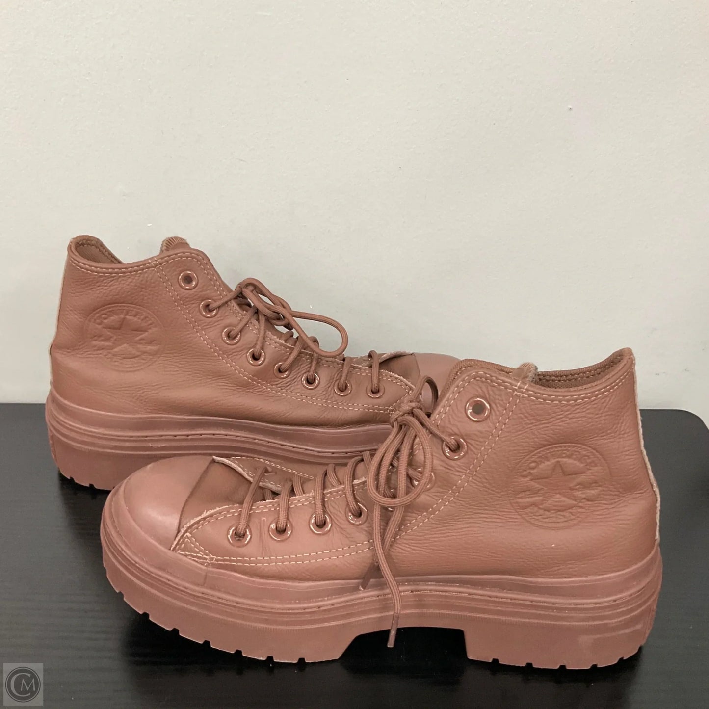 Shoes Sneakers Platform By Converse In Brown, Size: 9.5