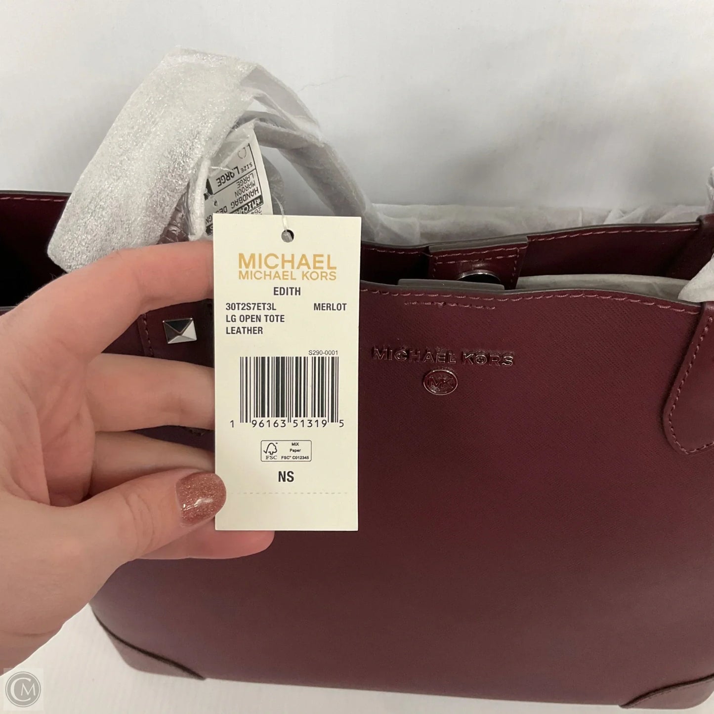 Handbag Designer By Michael Kors, Size: Large