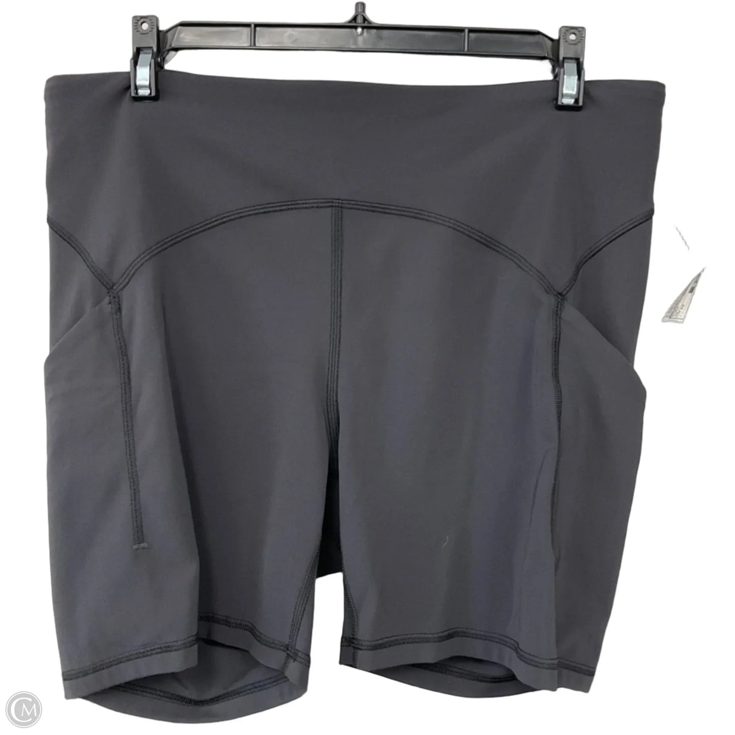 Athletic Shorts By Lululemon In Black, Size: 12