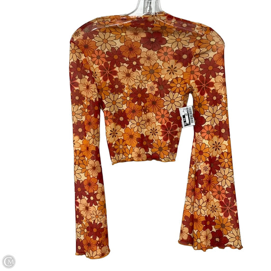 Top Long Sleeve By Shein In Multi-colored, Size: Xs