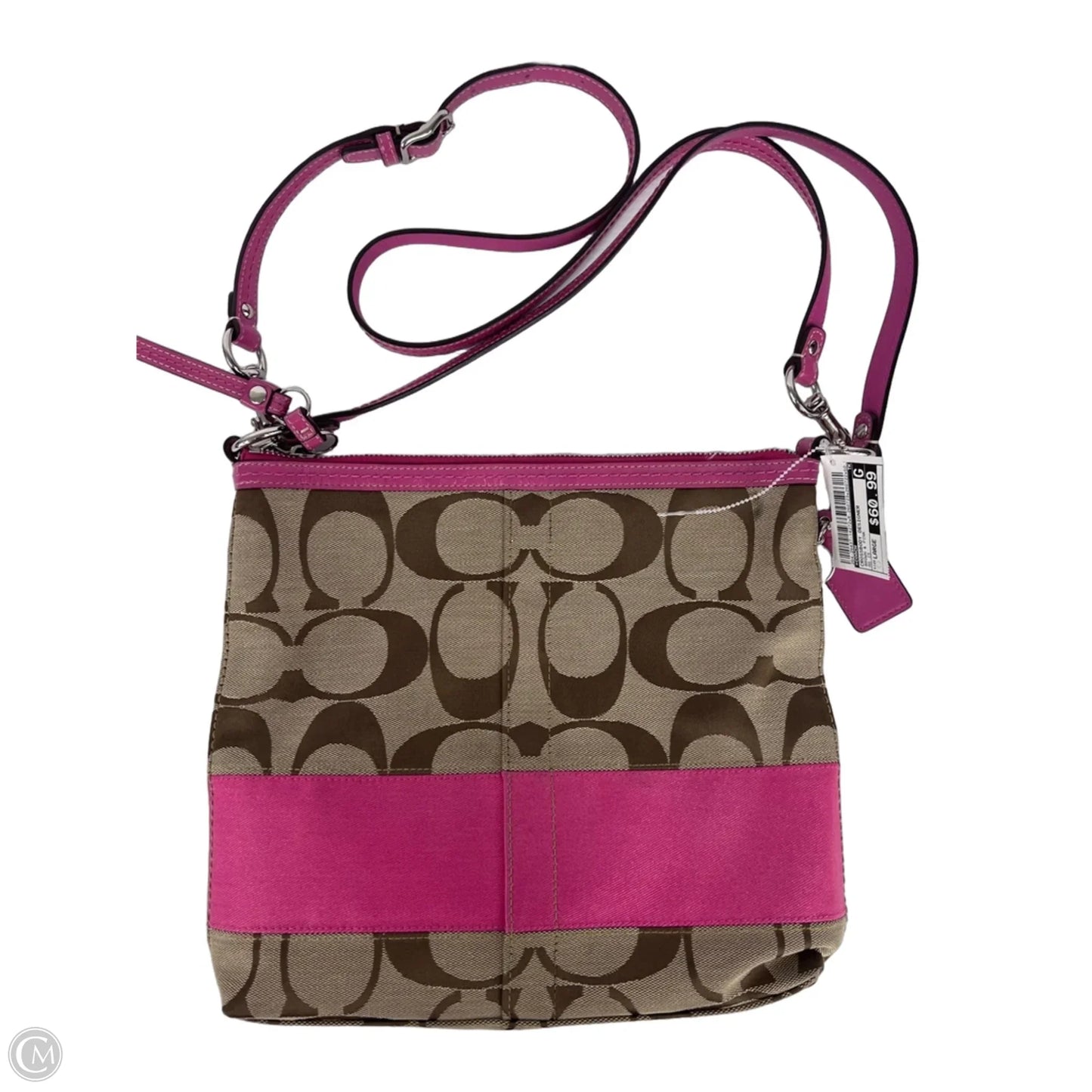 Crossbody Designer By Coach, Size: Large