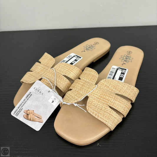 Sandals Flats By Serra In Tan, Size: 9