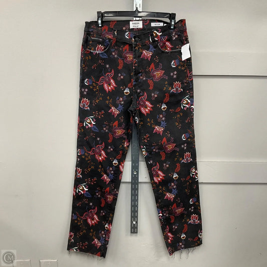 Jeans Skinny By Kensie In Floral Print, Size: 6