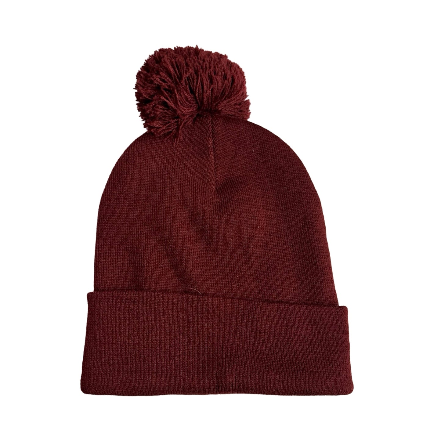 Hat Beanie By Clothes Mentor in Burgundy