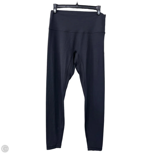 Athletic Leggings By Lululemon In Black, Size: 10