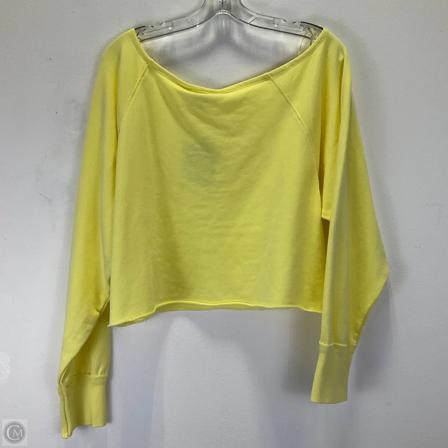 Top Long Sleeve By Joy Lab In Yellow, Size: M