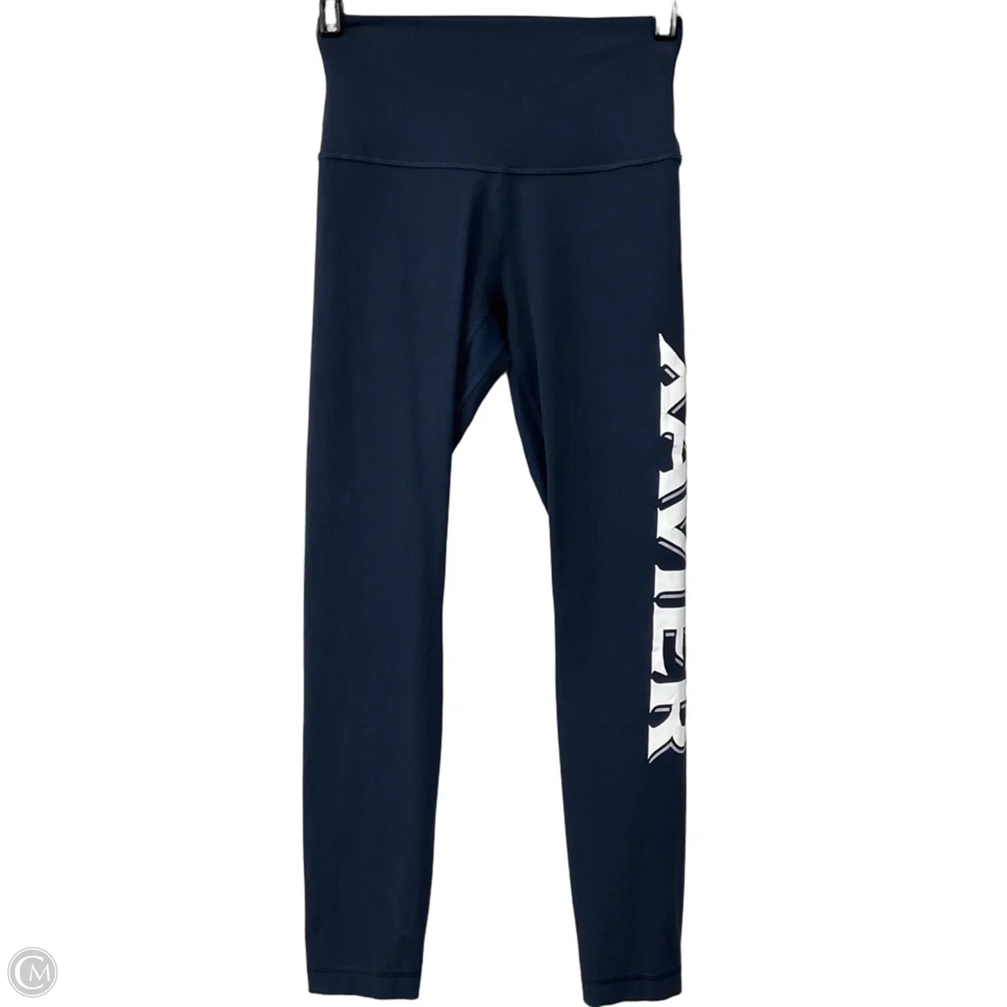 Athletic Leggings By Lululemon In Blue, Size: 4