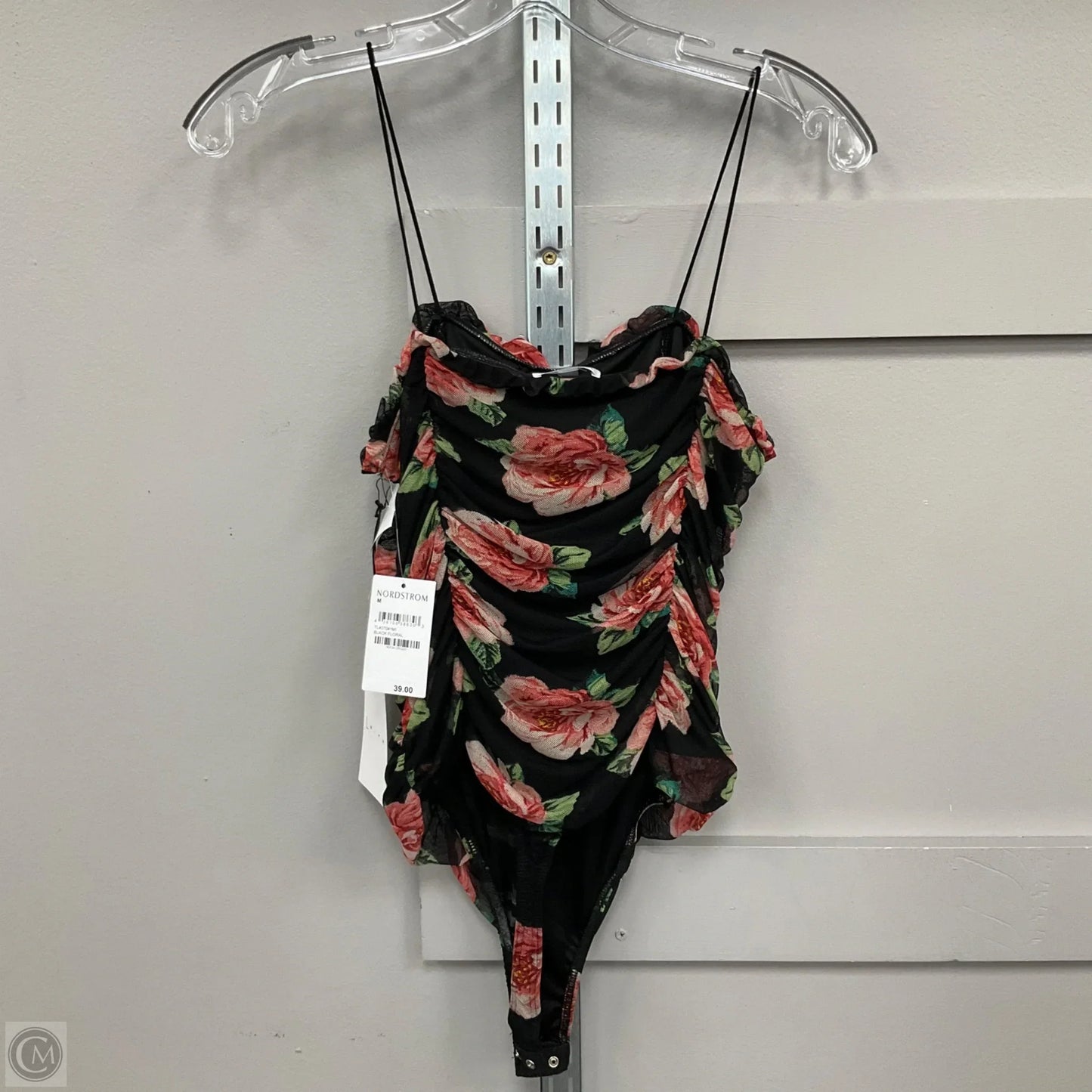Bodysuit By Leith In Floral Print, Size: M