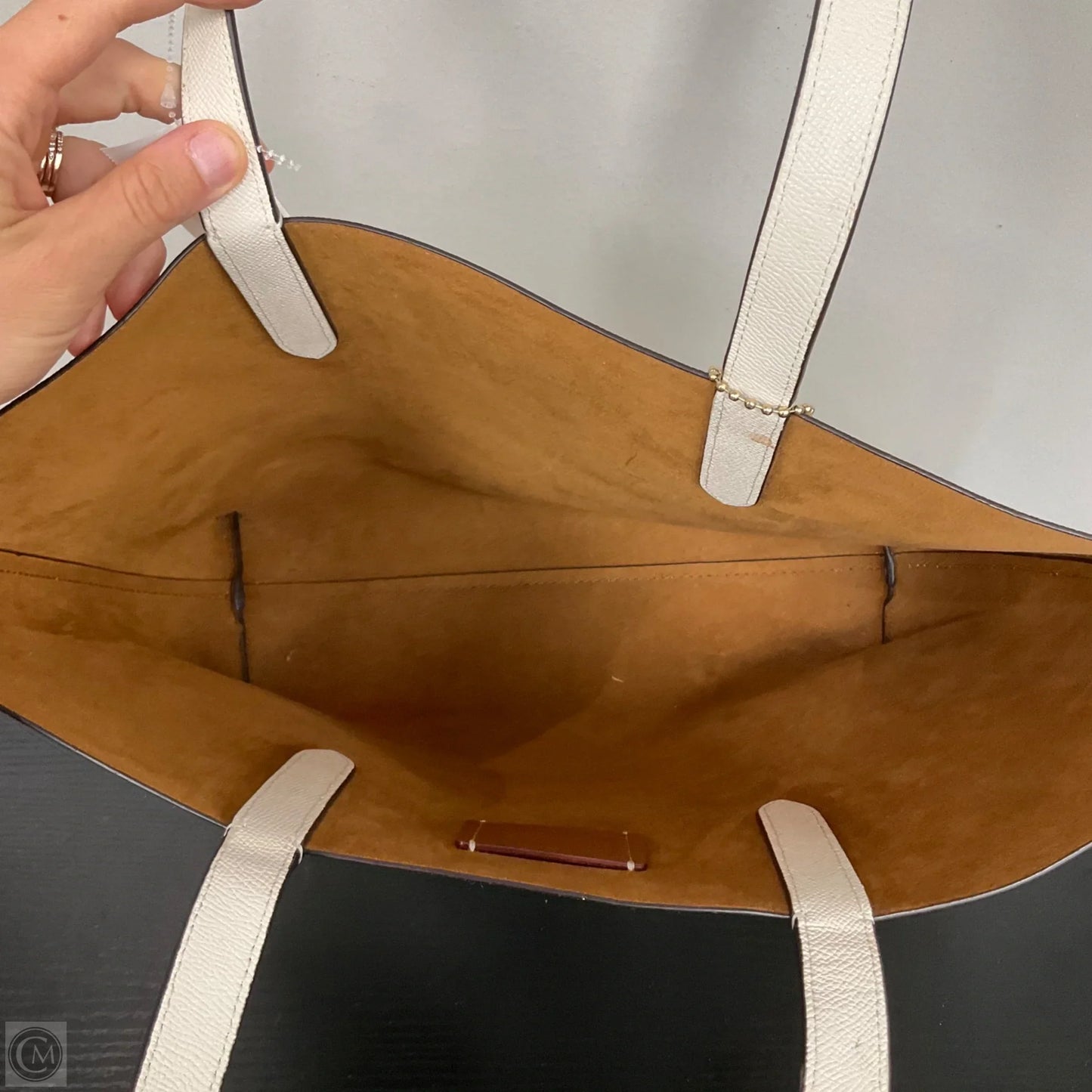 Tote Designer By Coach, Size: Large