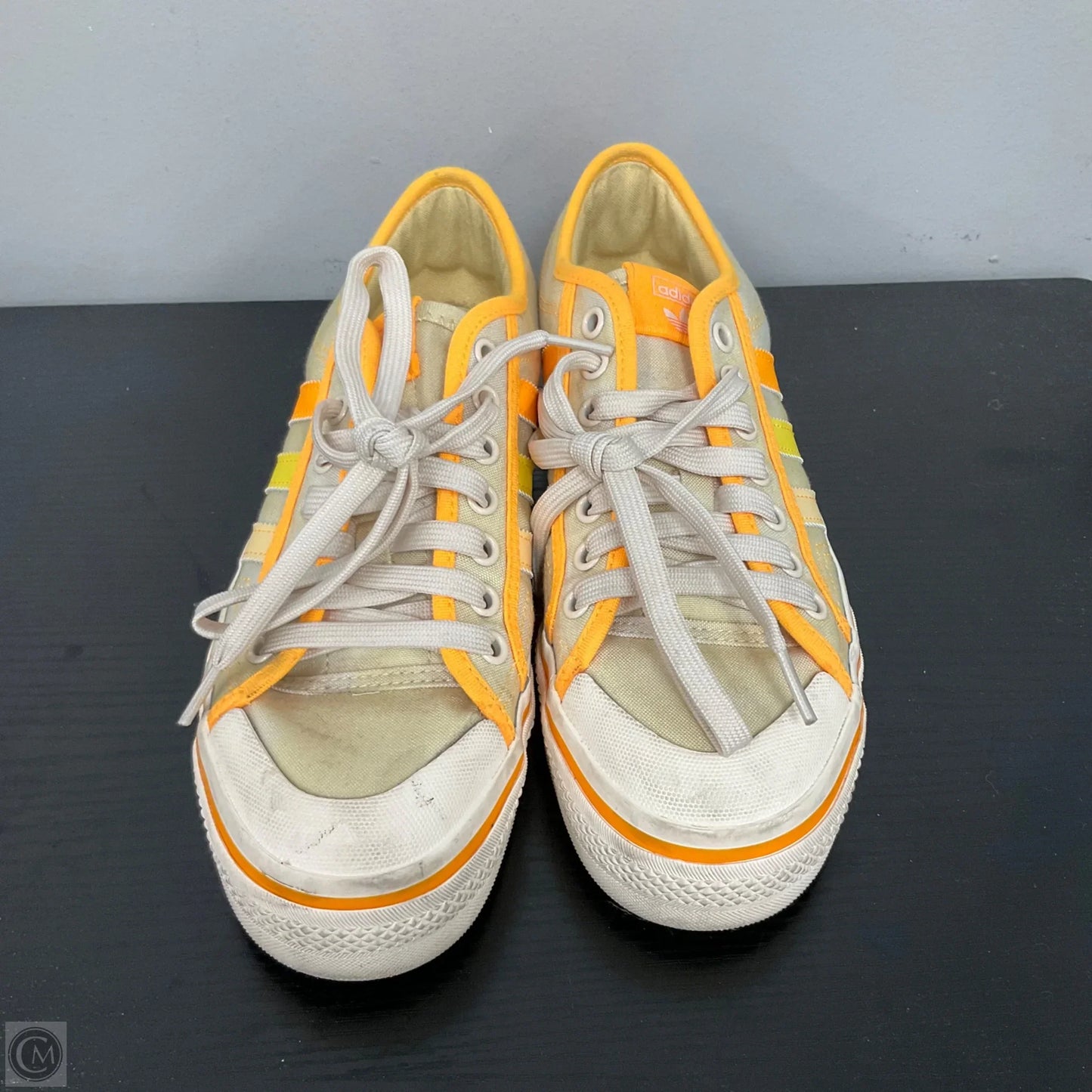 Shoes Sneakers By Adidas In Yellow, Size: 8.5