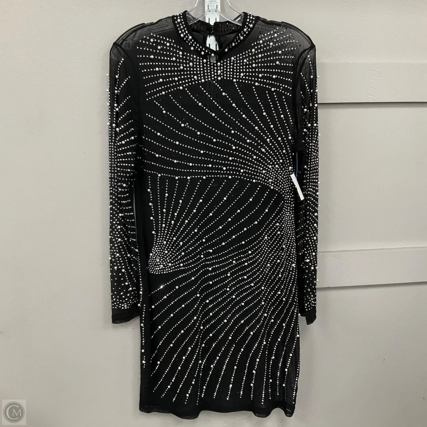 Dress Casual Midi In Black, Size: Xxl