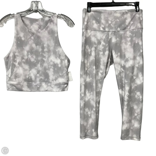Athletic Pants 2pc By Banana Republic In Grey, Size: M