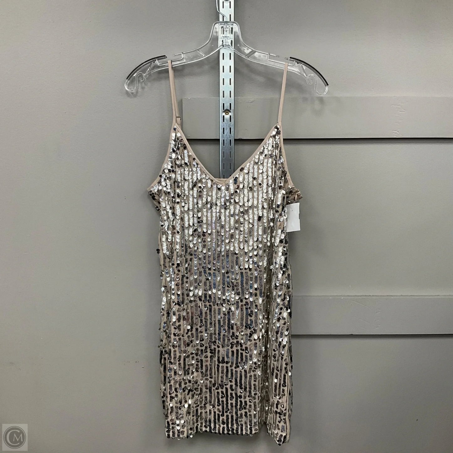 Dress Party Short By Steve Madden In Tan, Size: M