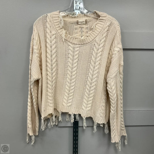 Sweater By Altard State In Cream, Size: M