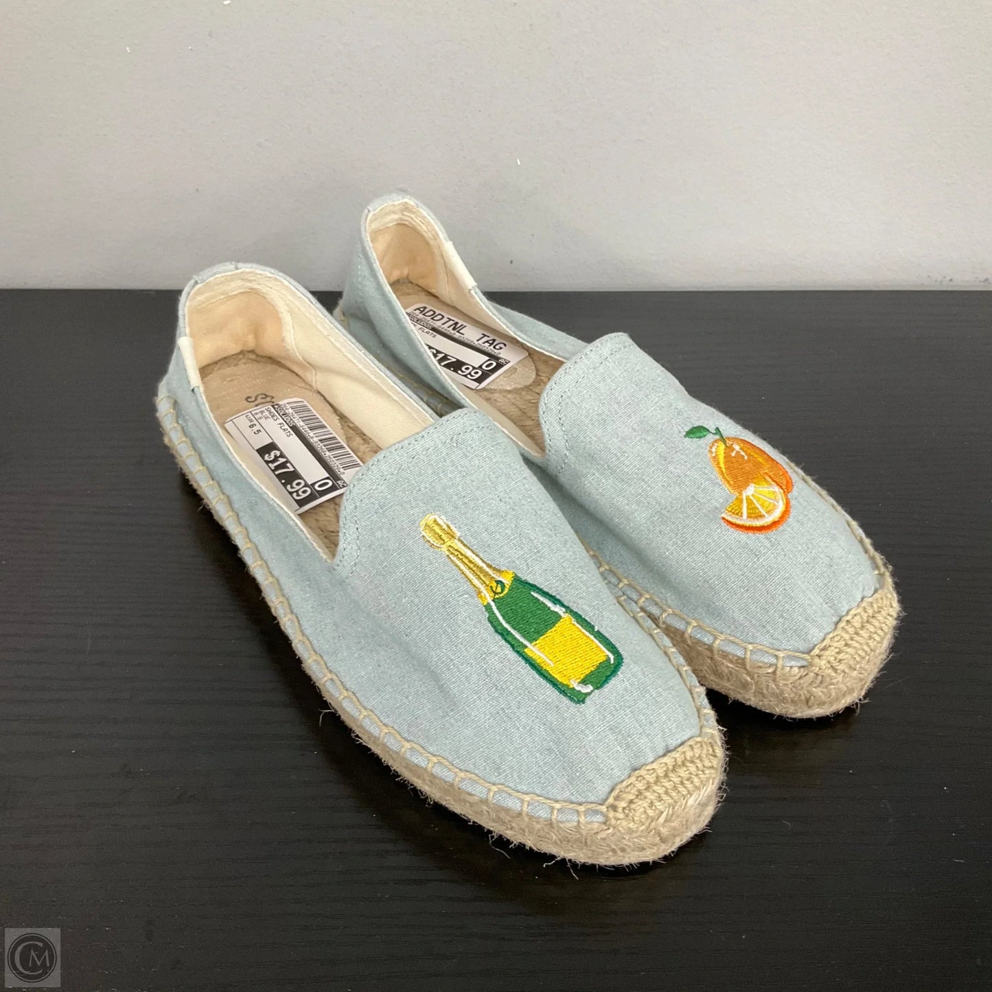 Shoes Flats By Soludos In Blue, Size: 6.5