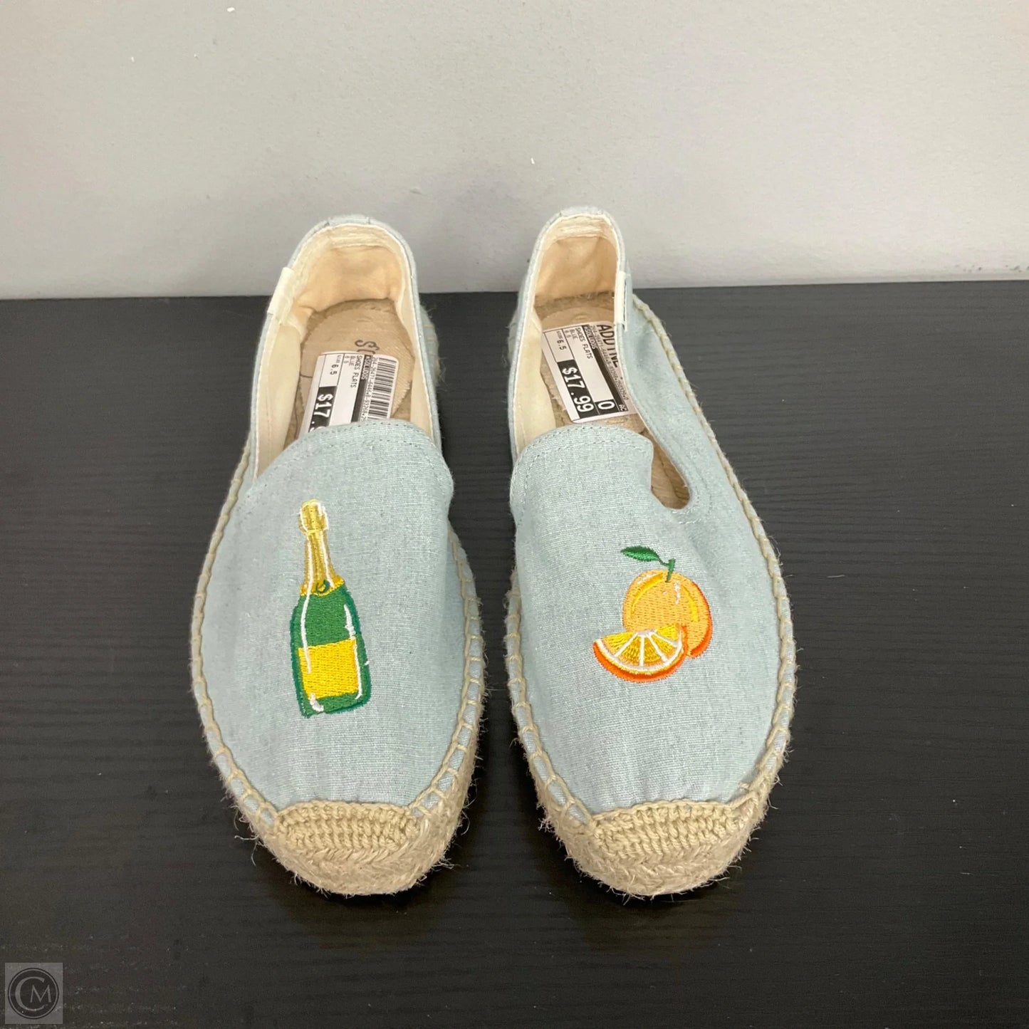 Shoes Flats By Soludos In Blue, Size: 6.5