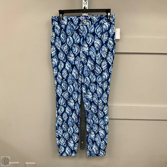 Pants Designer By Lilly Pulitzer In Blue, Size: 4