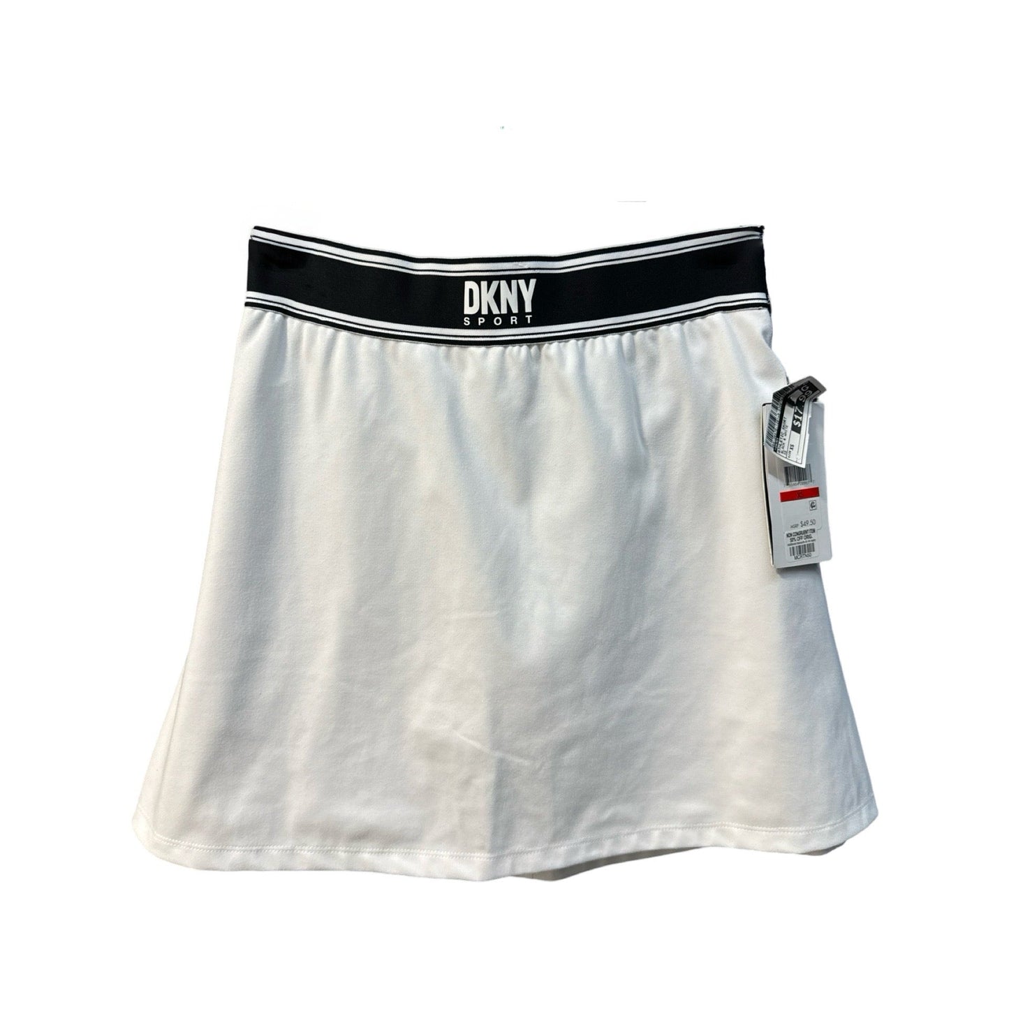 Black & White Athletic Skort Dkny, Size Xs