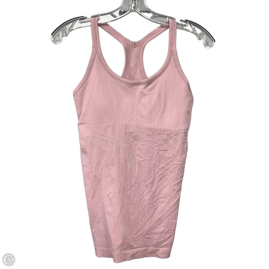 Athletic Tank Top By Lululemon In Pink, Size: 6