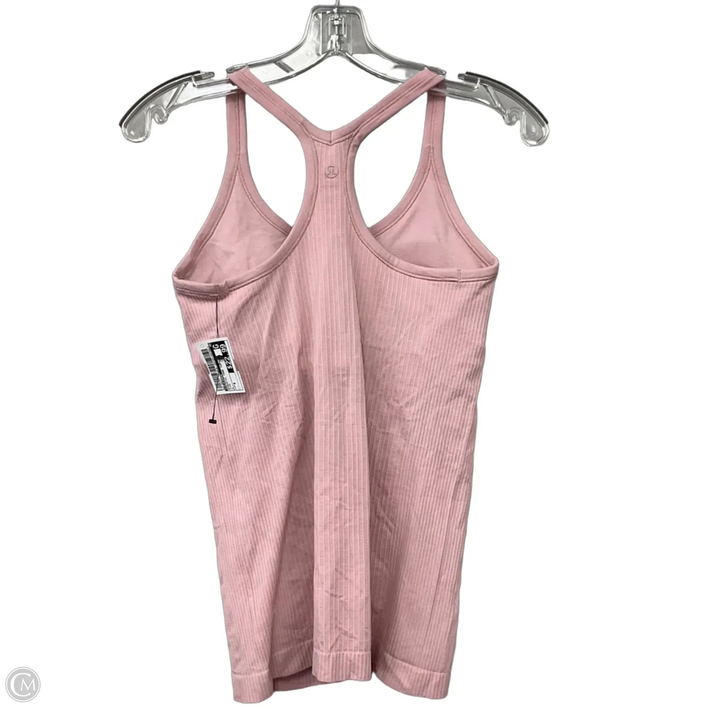 Athletic Tank Top By Lululemon In Pink, Size: 6