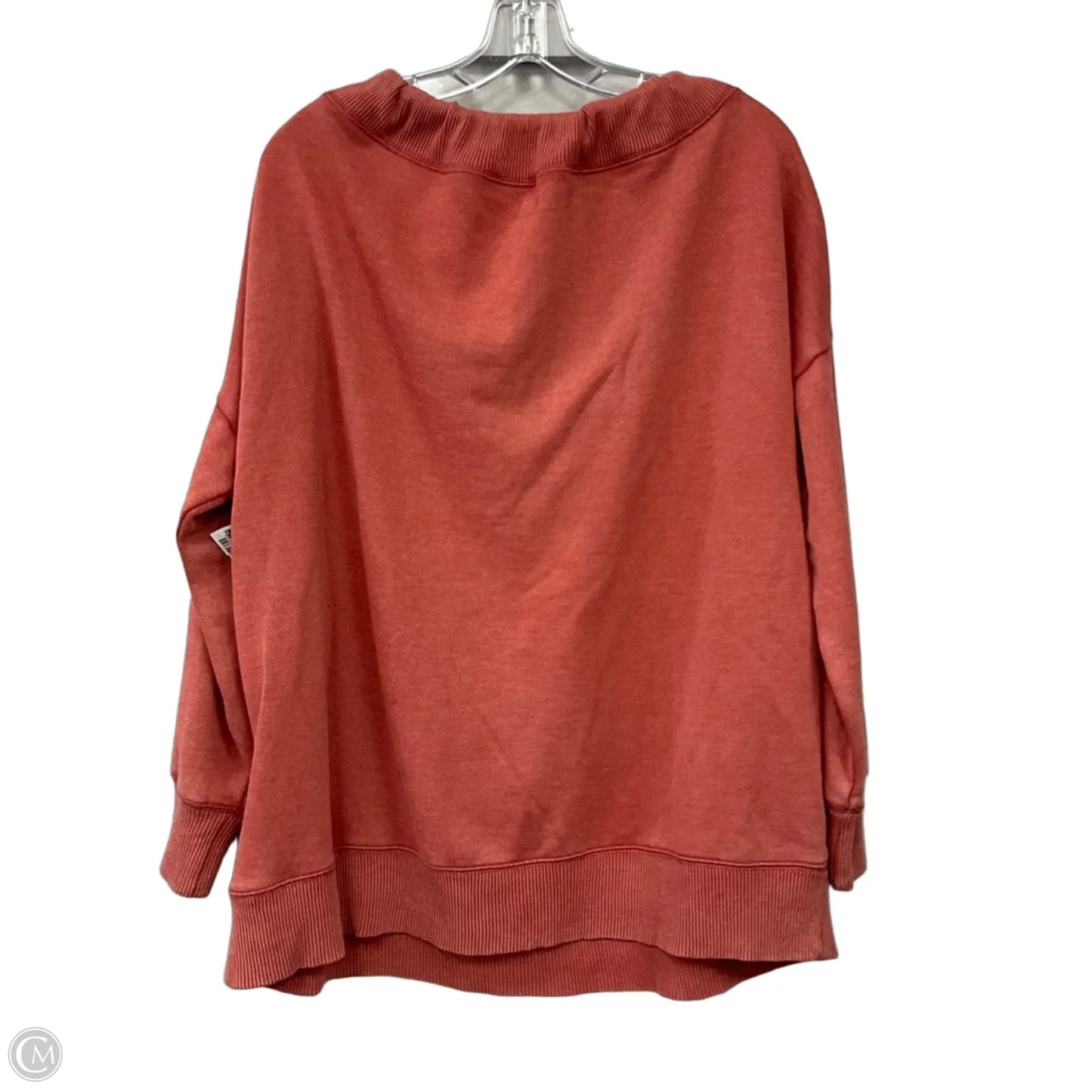 Sweatshirt Collar By Aerie In Orange, Size: M