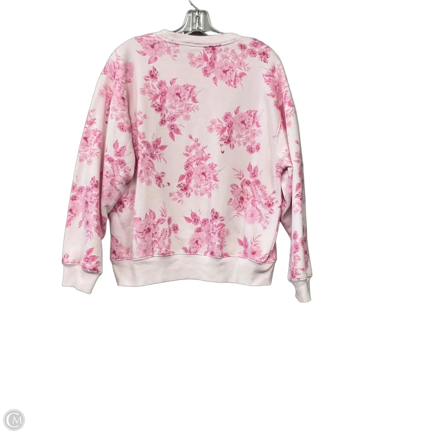 Sweatshirt Crewneck By Gap In Pink, Size: M