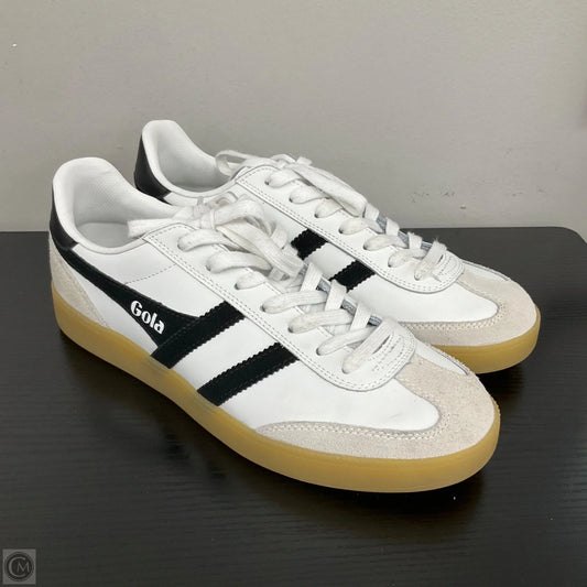 Shoes Sneakers By Gola In Black & White, Size: 9