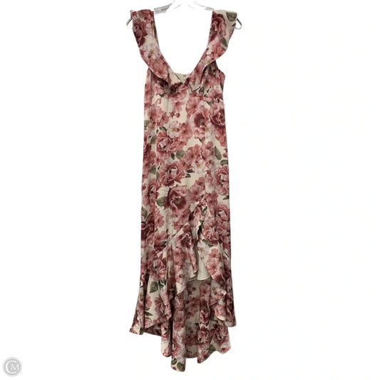 Dress Casual Maxi By Express In Floral Print, Size: 2