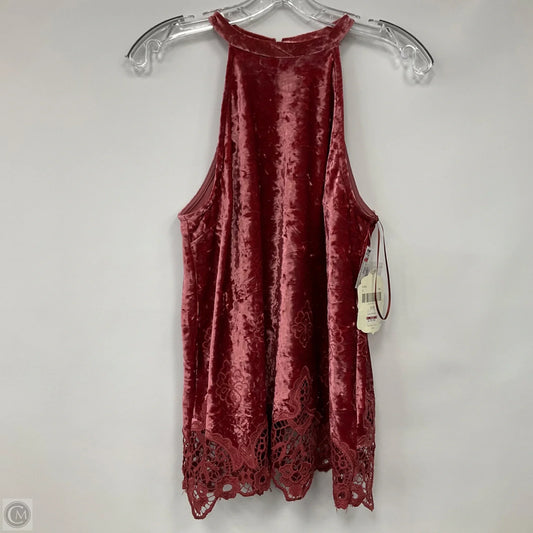 Top Sleeveless By Altard State In Pink, Size: M