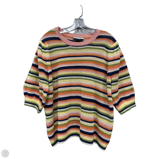 Sweater By Eloquii In Multi-colored, Size: Xxl