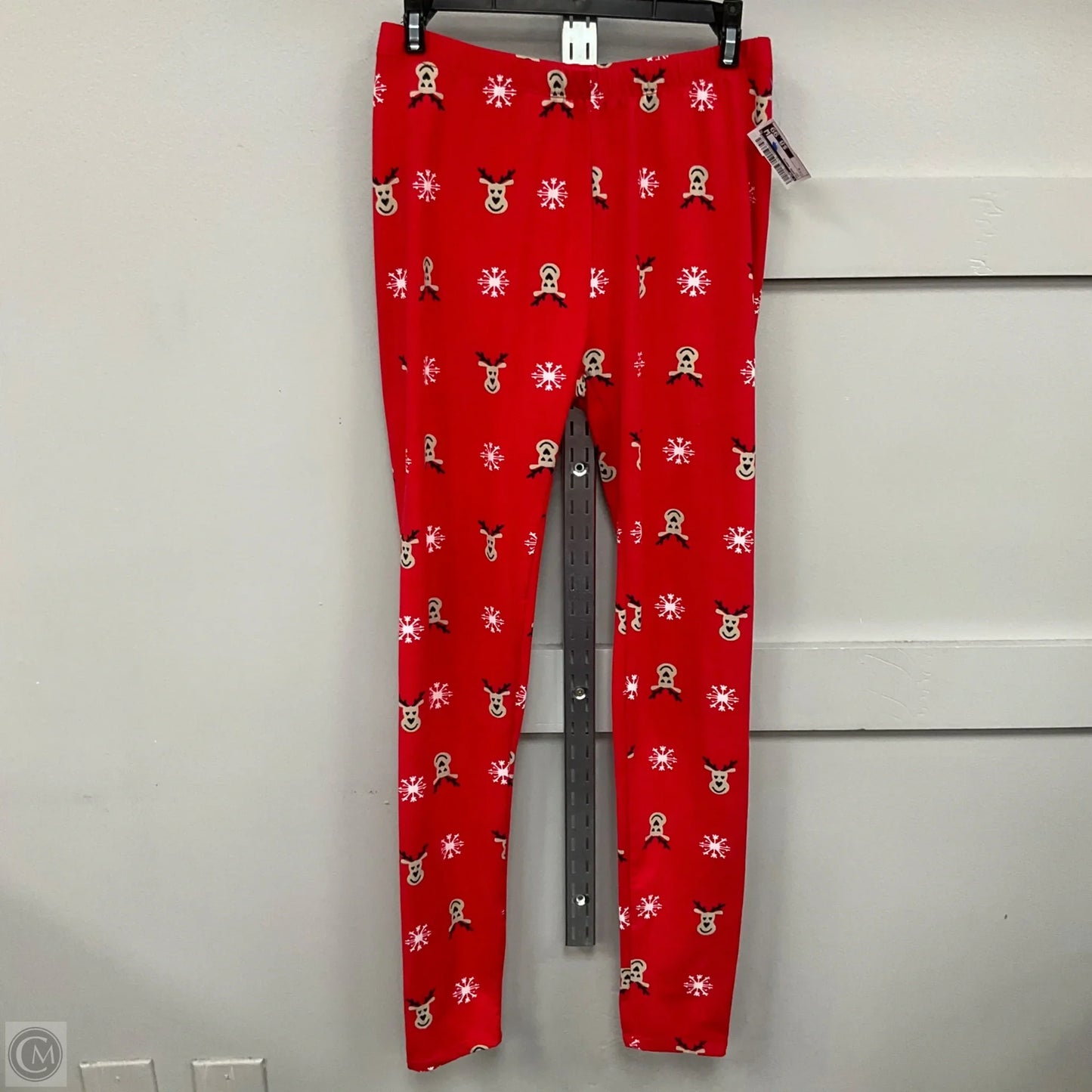 Pajama Pants In Red, Size: S