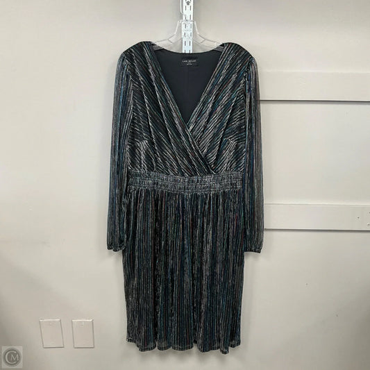 Dress Party Midi By Lane Bryant In Rainbow Print, Size: 14