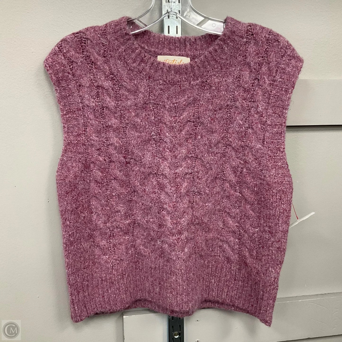 Vest Sweater By Listicle In Purple, Size: M