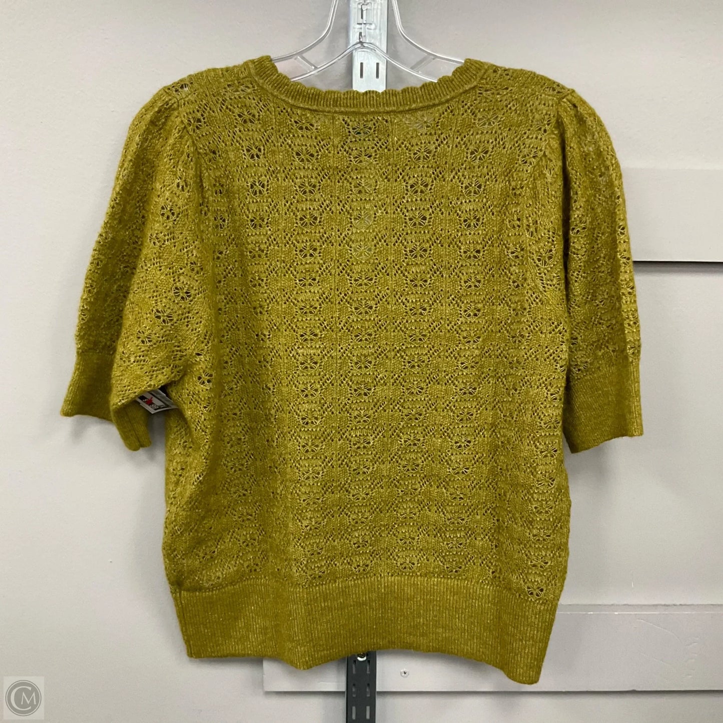Top Short Sleeve By Old Navy In Green, Size: M