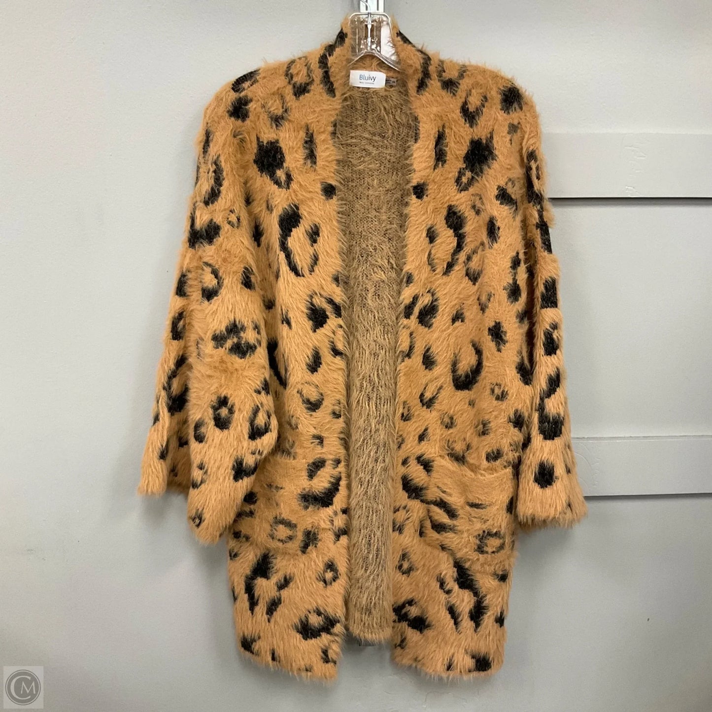 Cardigan By Blu Ivy In Brown, Size: S