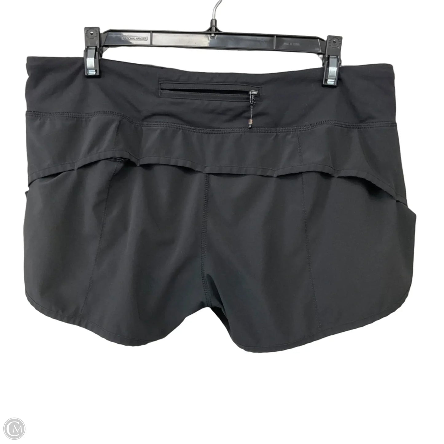 Athletic Shorts By Lululemon In Black, Size: 8
