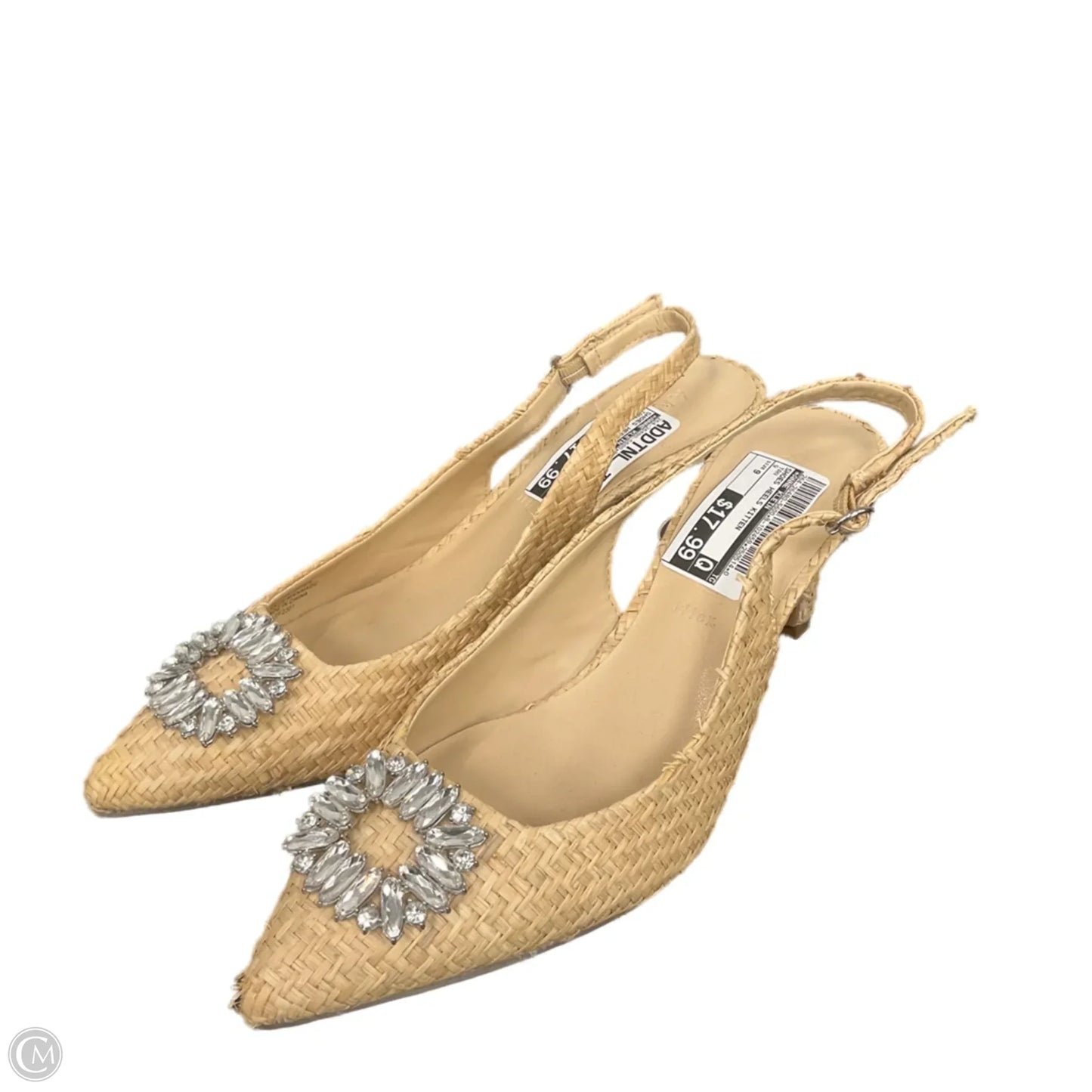 Shoes Heels Kitten By Anne Klein In Tan, Size: 9