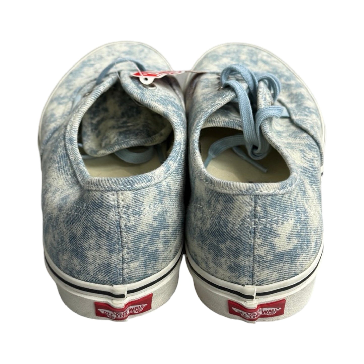 Shoes Flats By Vans In Blue, Size: 11