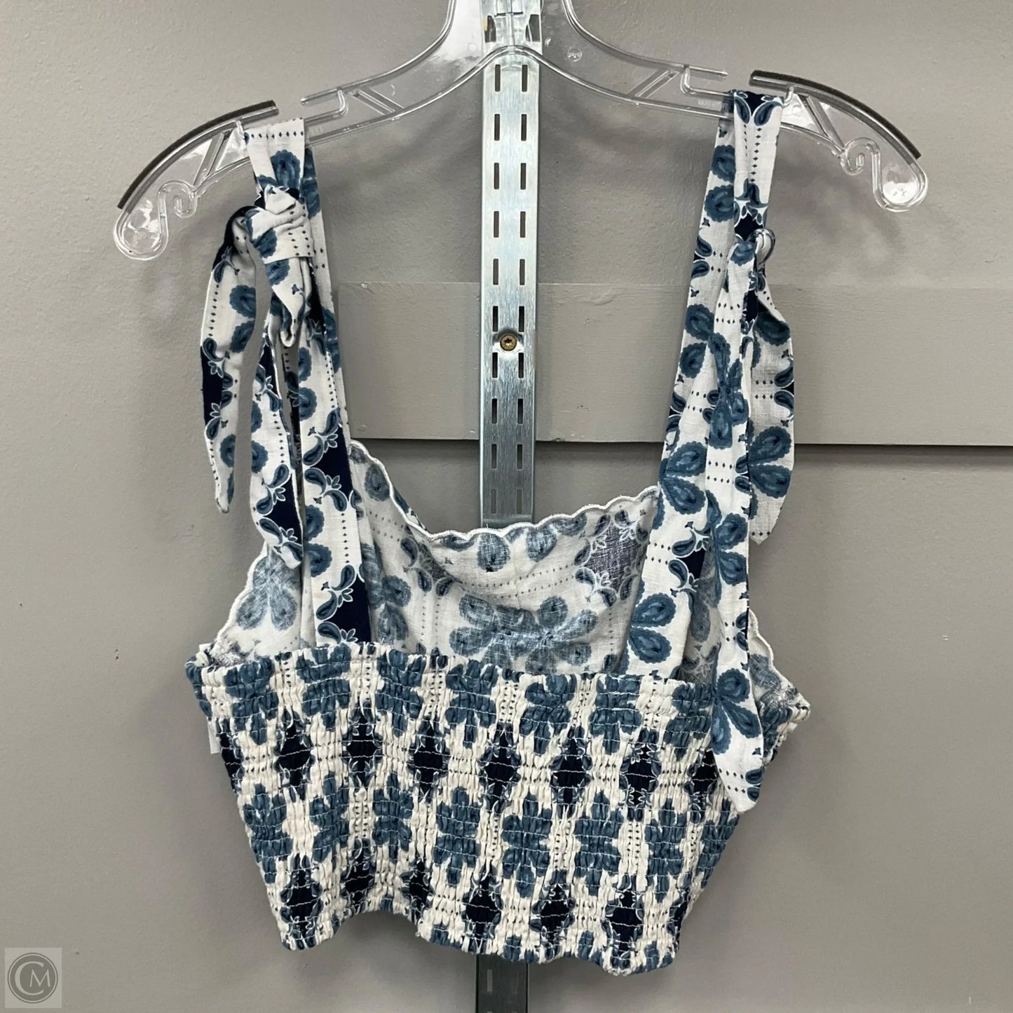 Top Sleeveless By Agua Bendita In Floral Print, Size: L