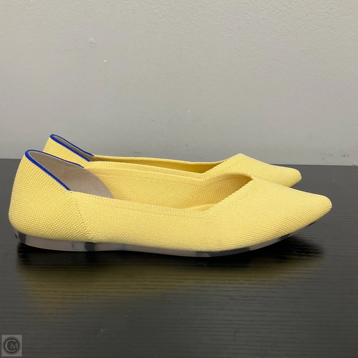 Shoes Flats By Rothys In Yellow, Size: 7.5