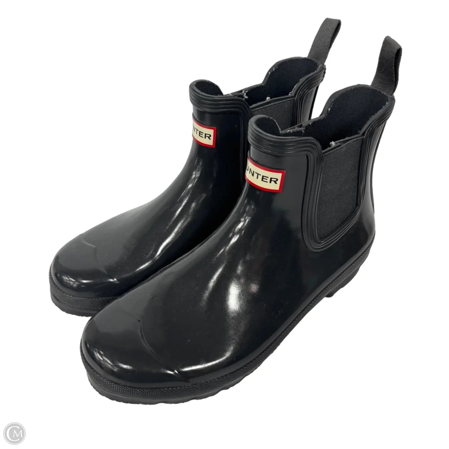 Boots Rain By Hunter In Black, Size: 10