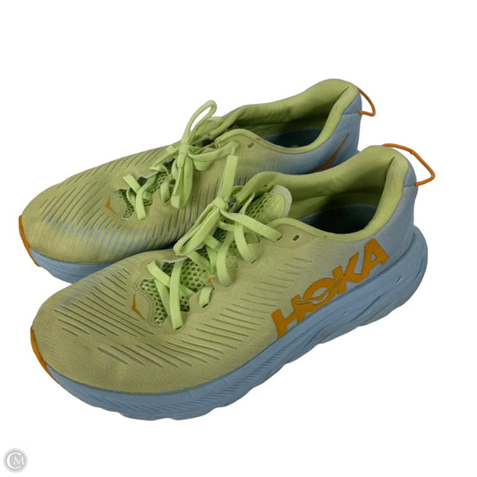 Shoes Athletic By Hoka In Green, Size: 9